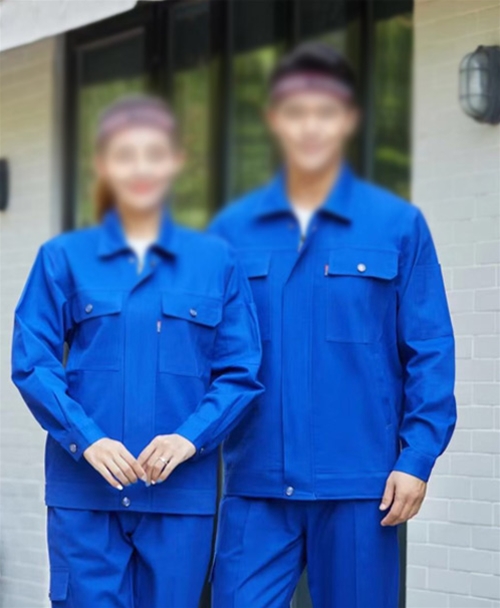 藍色工裝定制